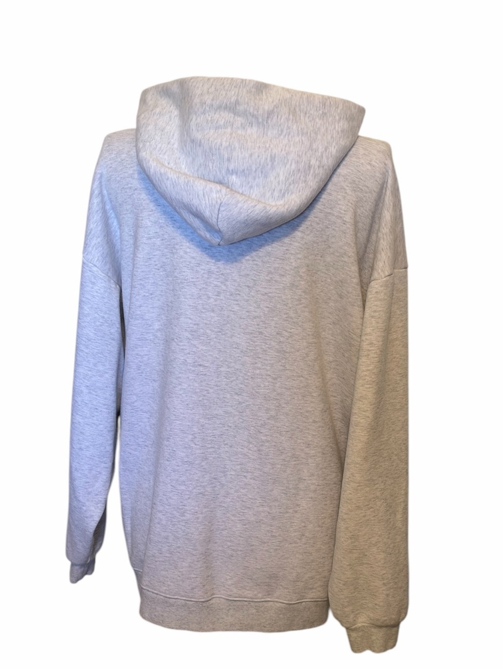 SKIMS Light Heather Gray Zip Hoodie - Picture 6 of 7